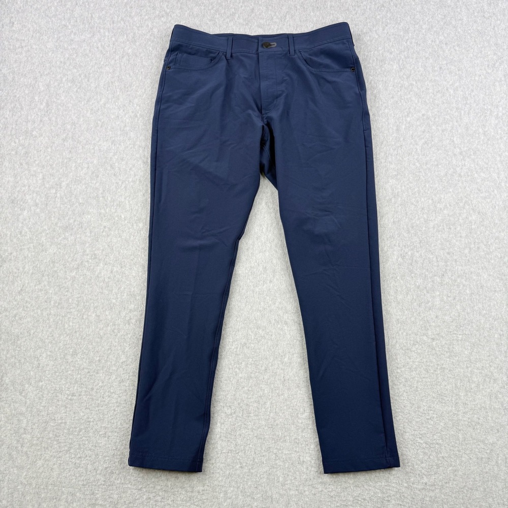 Public Rec Pants Mens 31x30 (Fits 31x28) Blue Dealmaker 5 Pocket Stretch Chino